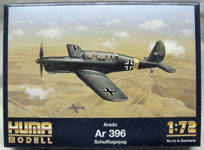 Huma Model 1/72 Arado Ar-396, 3003 plastic model kit